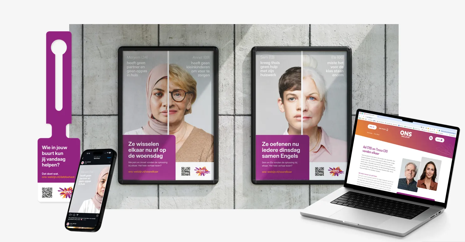 Dat doet wat campagne Spraakmakers Communicatie ONS Welzijn Buro Bliq